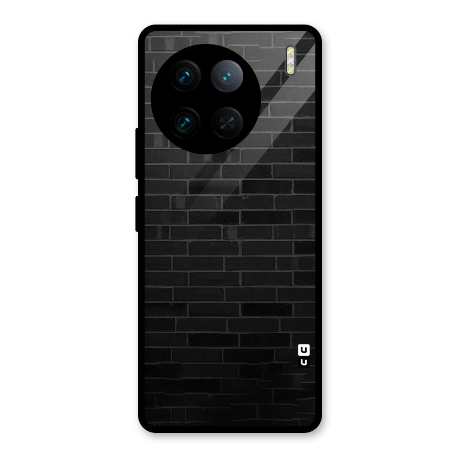 Brick Wall Glass Back Case for Vivo X90 Pro