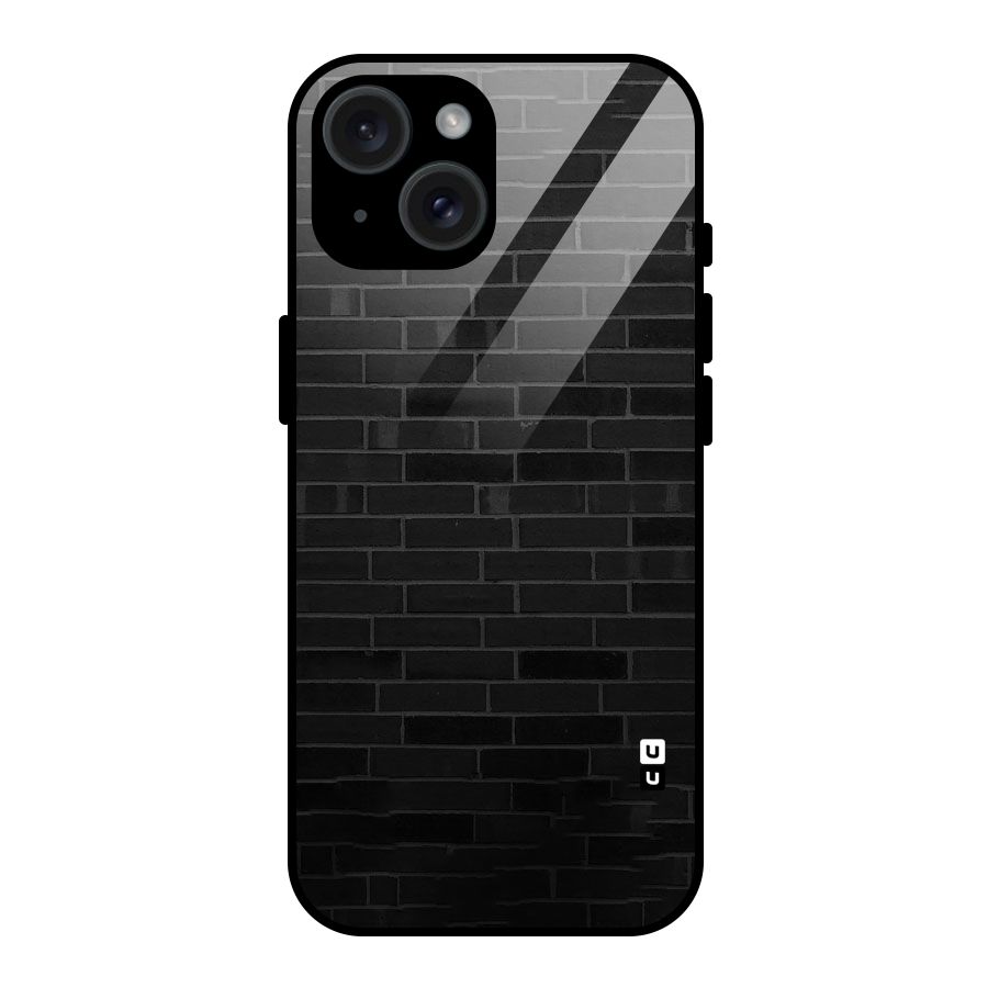 Brick Wall Glass Back Case for iPhone 15
