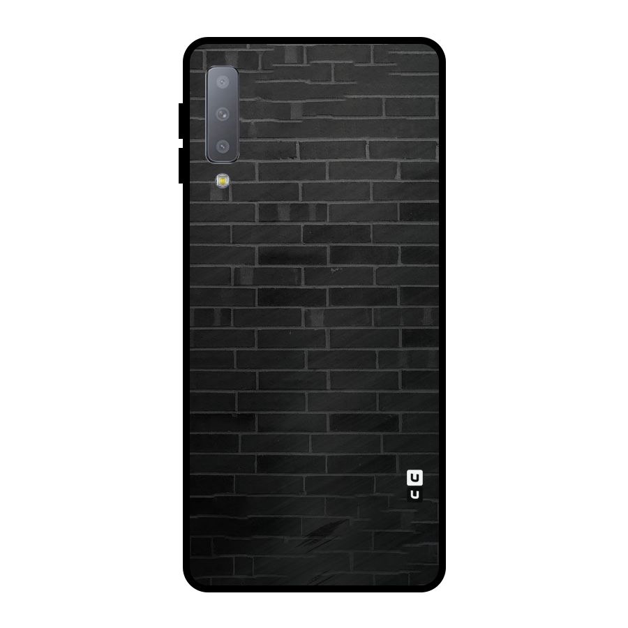 Brick Wall Metal Back Case for Galaxy A7 (2018)