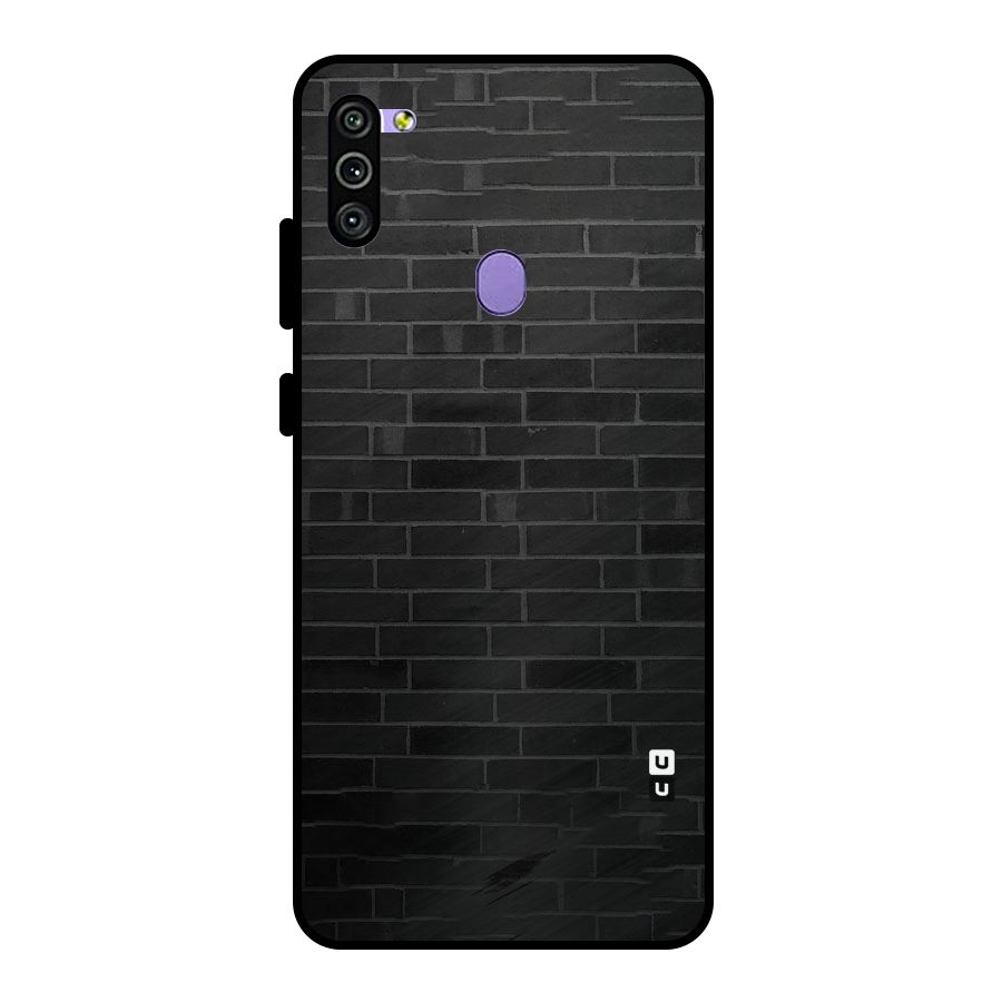 Brick Wall Metal Back Case for Galaxy M11