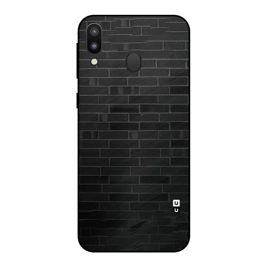 Brick Wall Metal Back Case for Galaxy M20