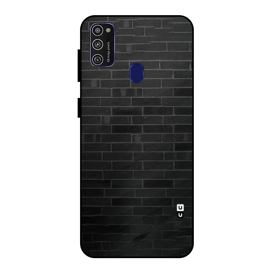 Brick Wall Metal Back Case for Galaxy M21