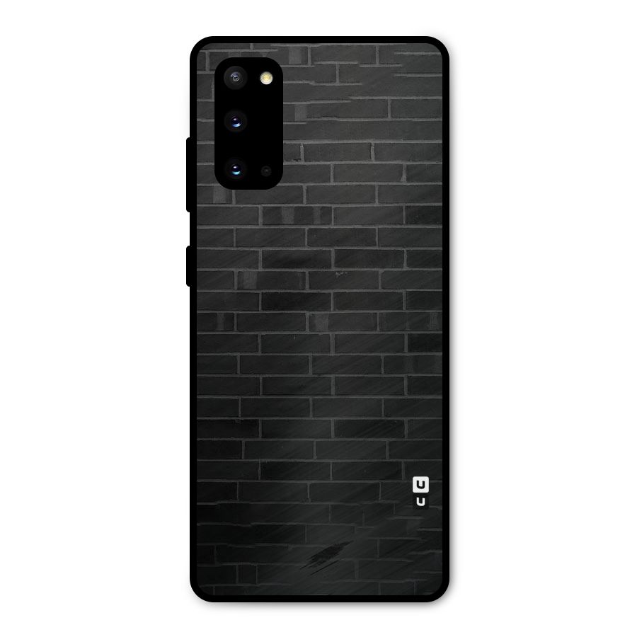 Brick Wall Metal Back Case for Galaxy S20