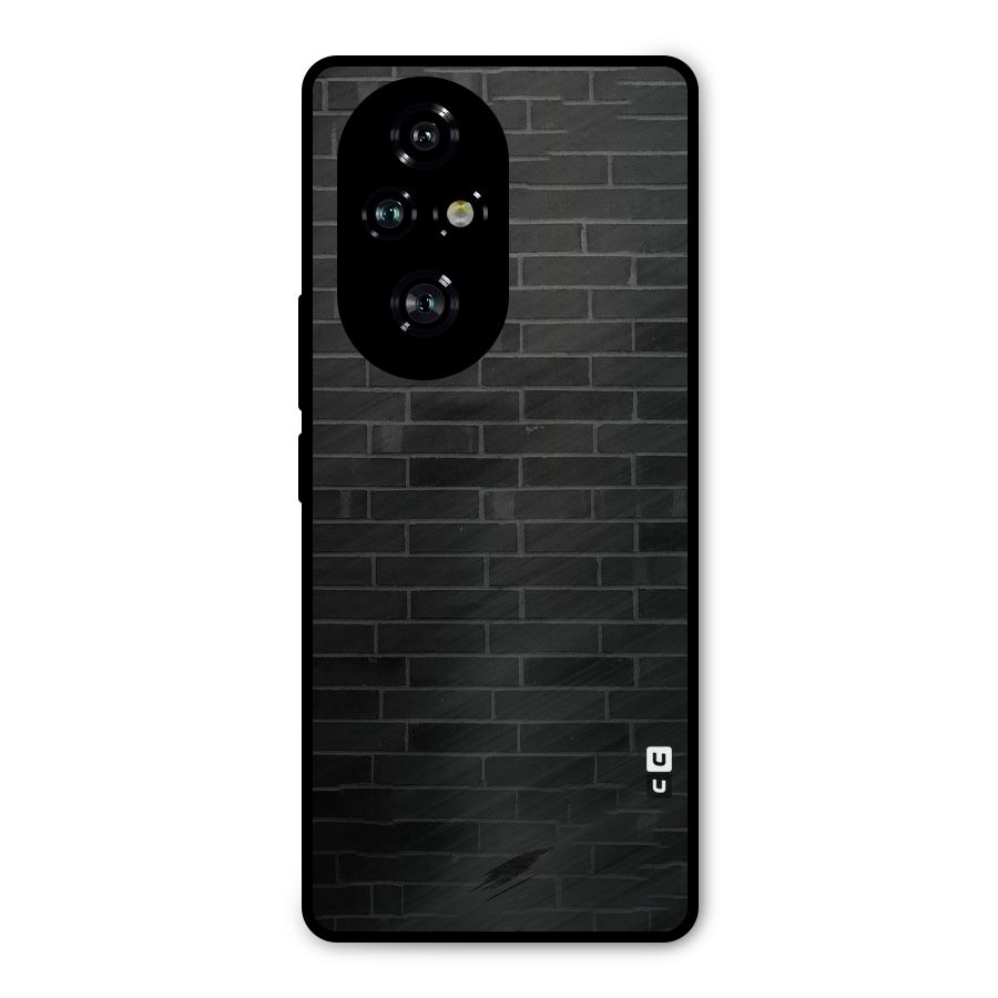 Brick Wall Metal Back Case for Honor 200 Pro