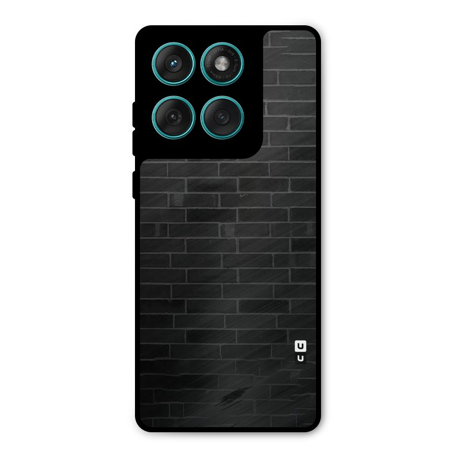 Brick Wall Metal Back Case for Motorola Edge 60 Fusion