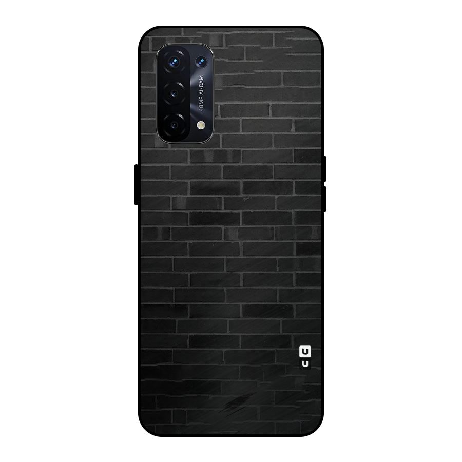 Brick Wall Metal Back Case for Oppo A74 5G