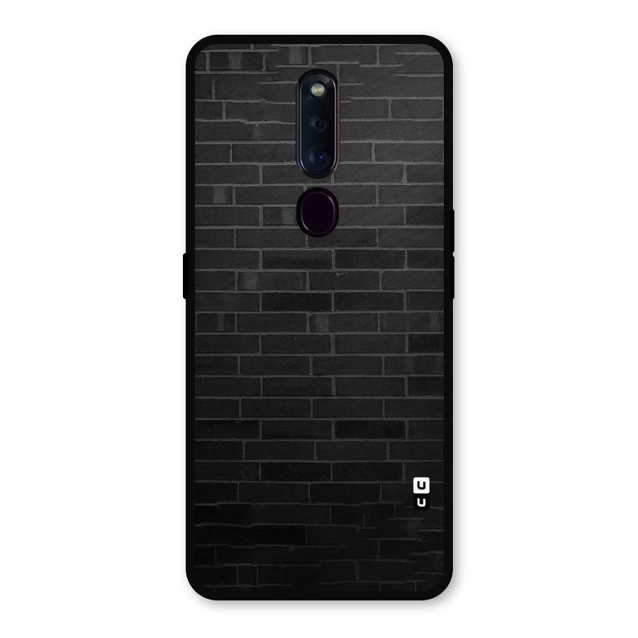 Brick Wall Metal Back Case for Oppo F11 Pro