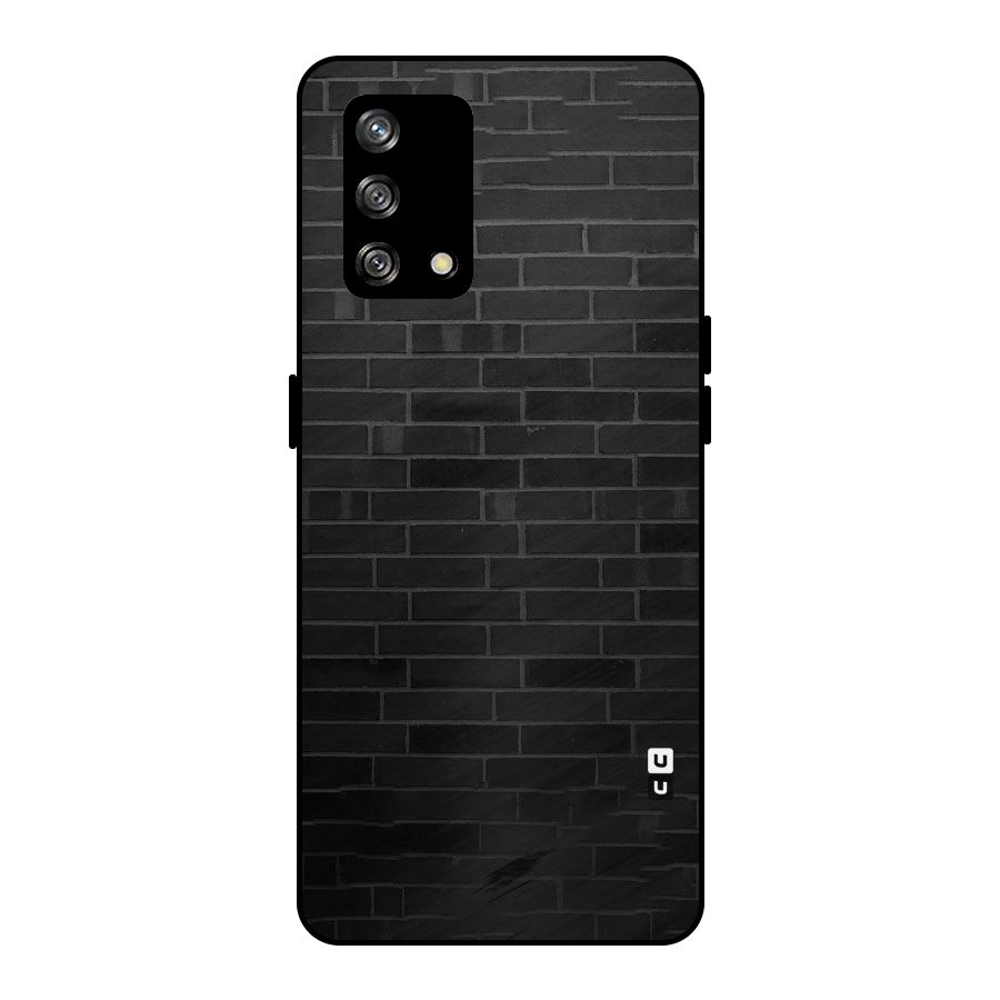 Brick Wall Metal Back Case for Oppo F19