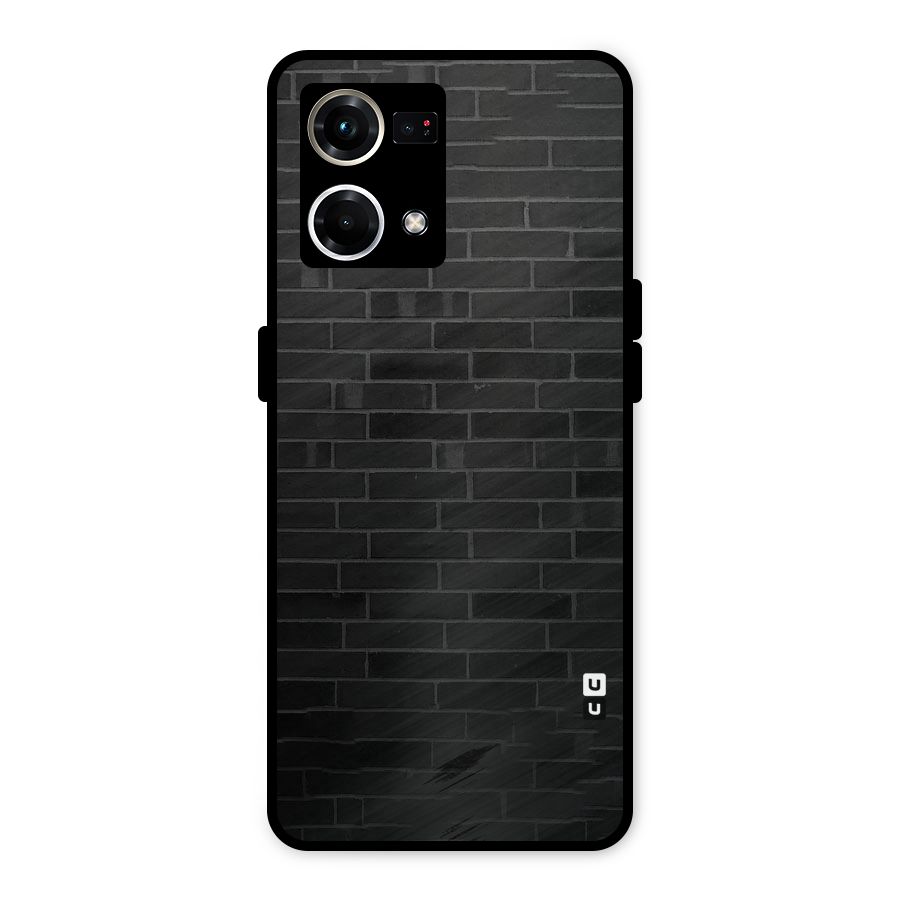 Brick Wall Metal Back Case for Oppo F21 Pro 4G