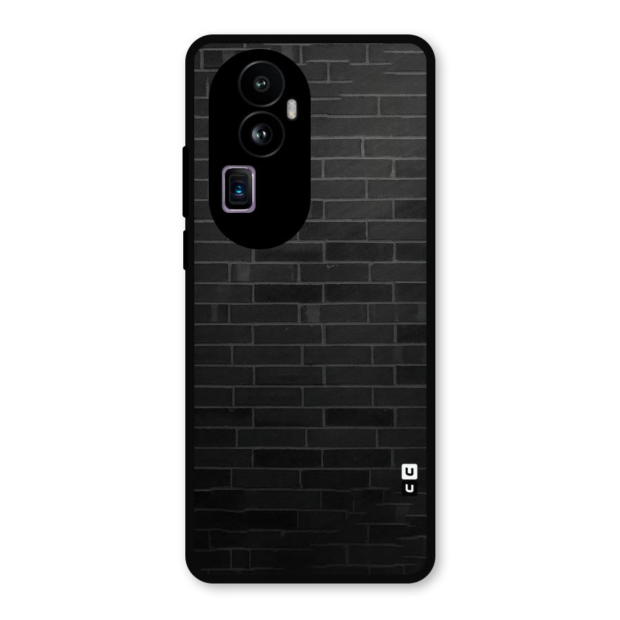 Brick Wall Metal Back Case for Oppo Reno10 Pro Plus