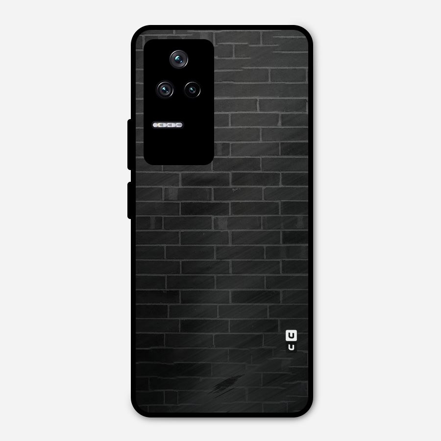 Brick Wall Metal Back Case for Poco F4 5G