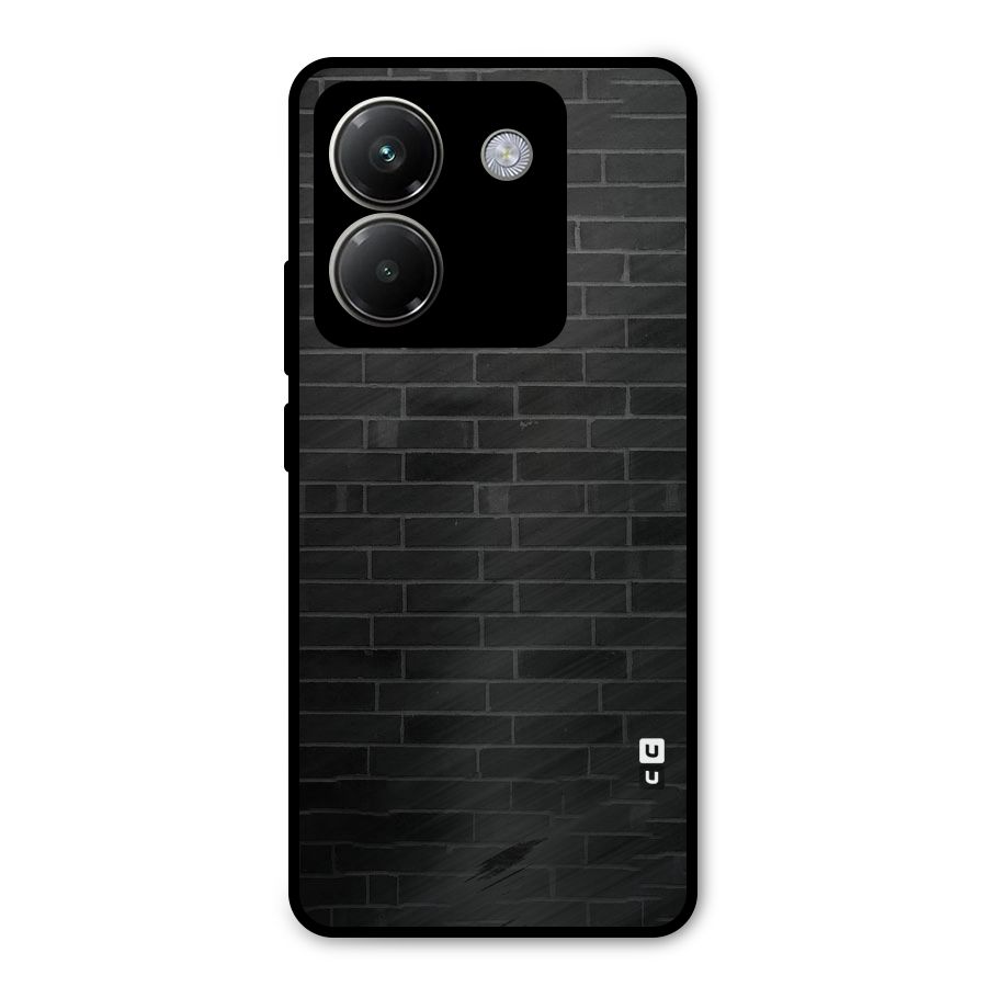 Brick Wall Metal Back Case for Poco M7 Pro 5G