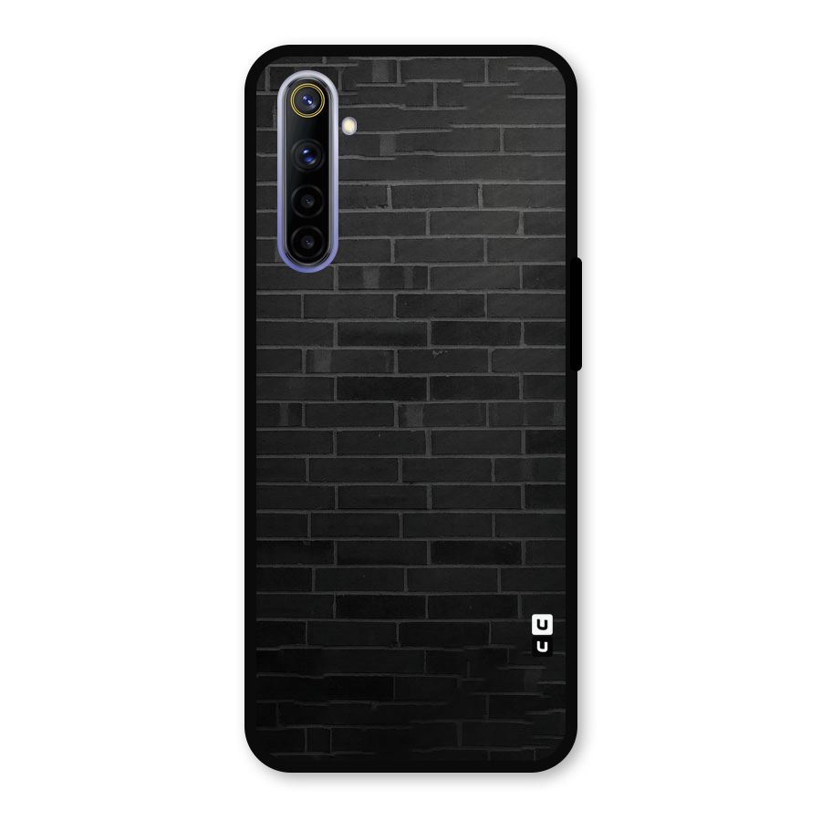 Brick Wall Metal Back Case for Realme 6i