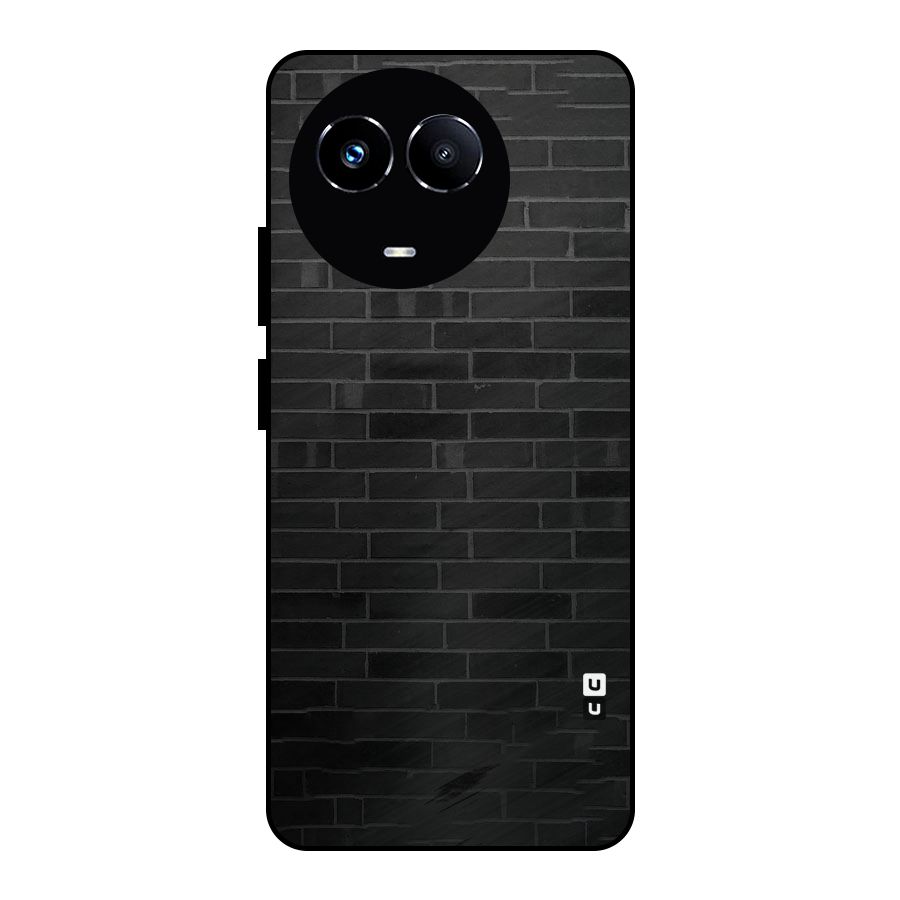 Brick Wall Metal Back Case for Realme Narzo 60X