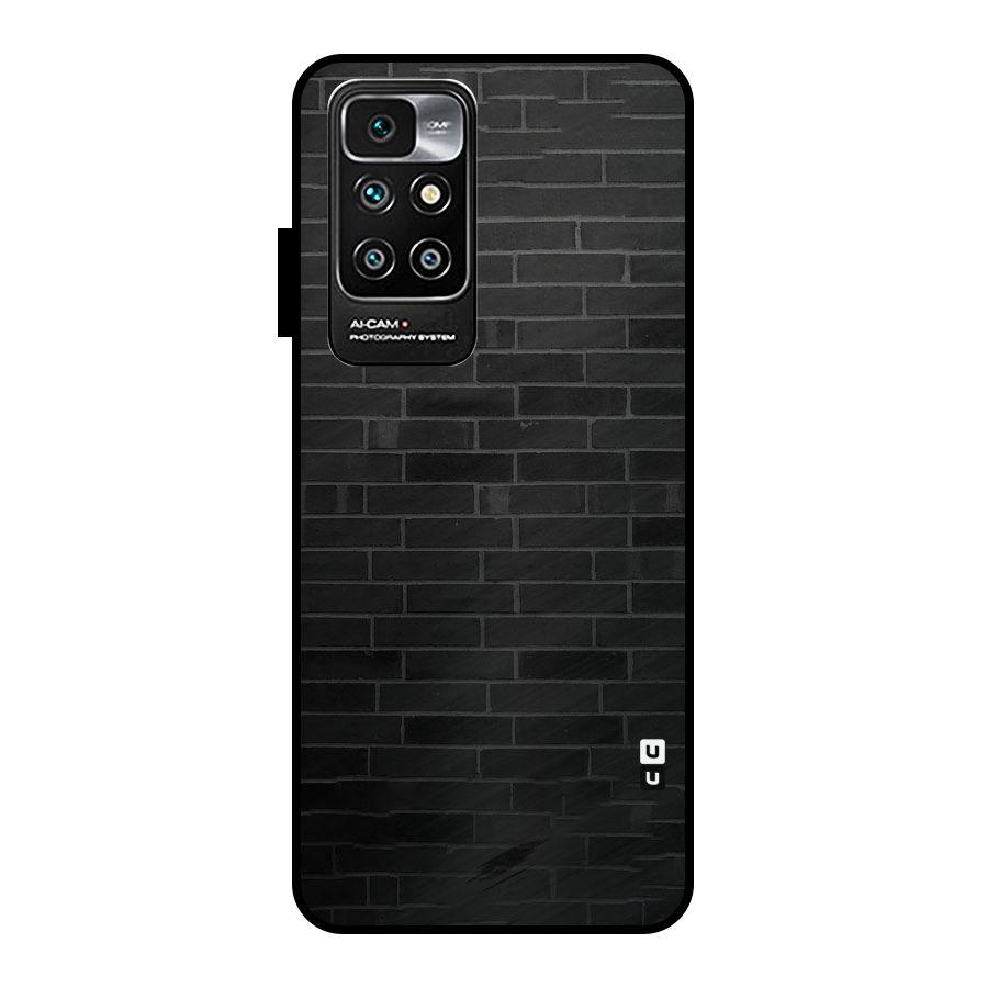 Brick Wall Metal Back Case for Redmi 10 Prime