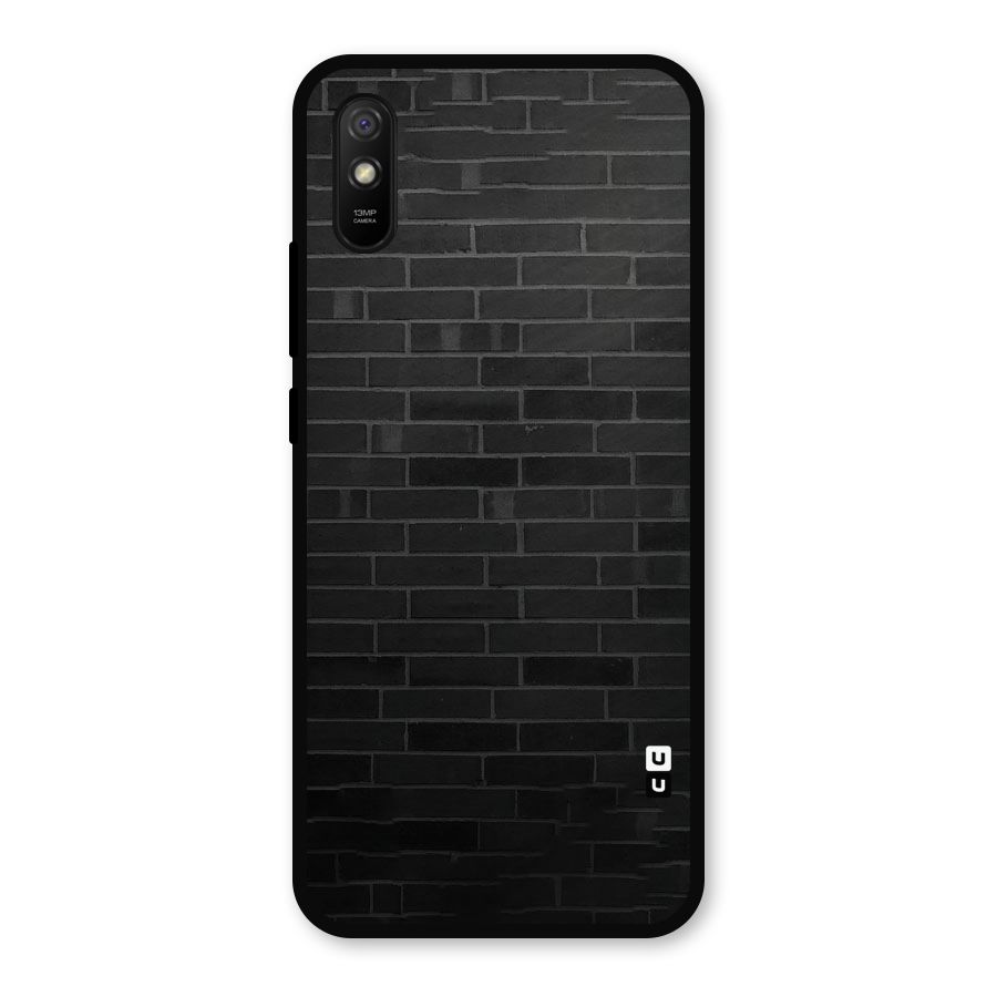 Brick Wall Metal Back Case for Redmi 9i