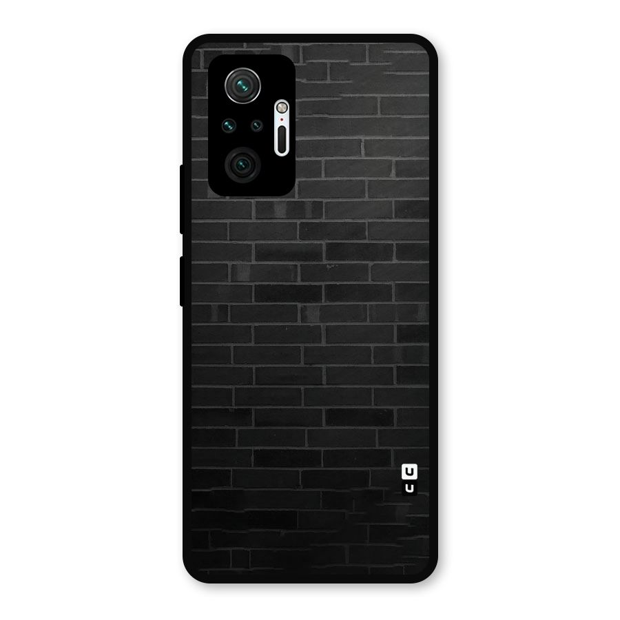 Brick Wall Metal Back Case for Redmi Note 10 Pro Max