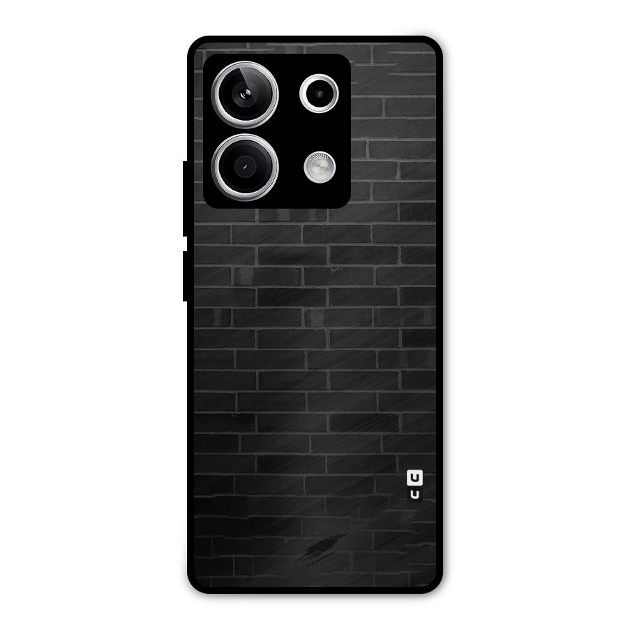 Brick Wall Metal Back Case for Redmi Note 13 5G