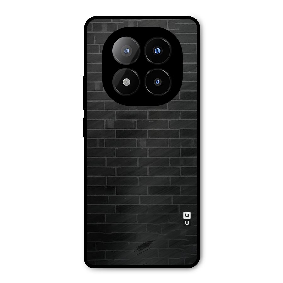 Brick Wall Metal Back Case for Redmi Note 14 Pro Plus 5G