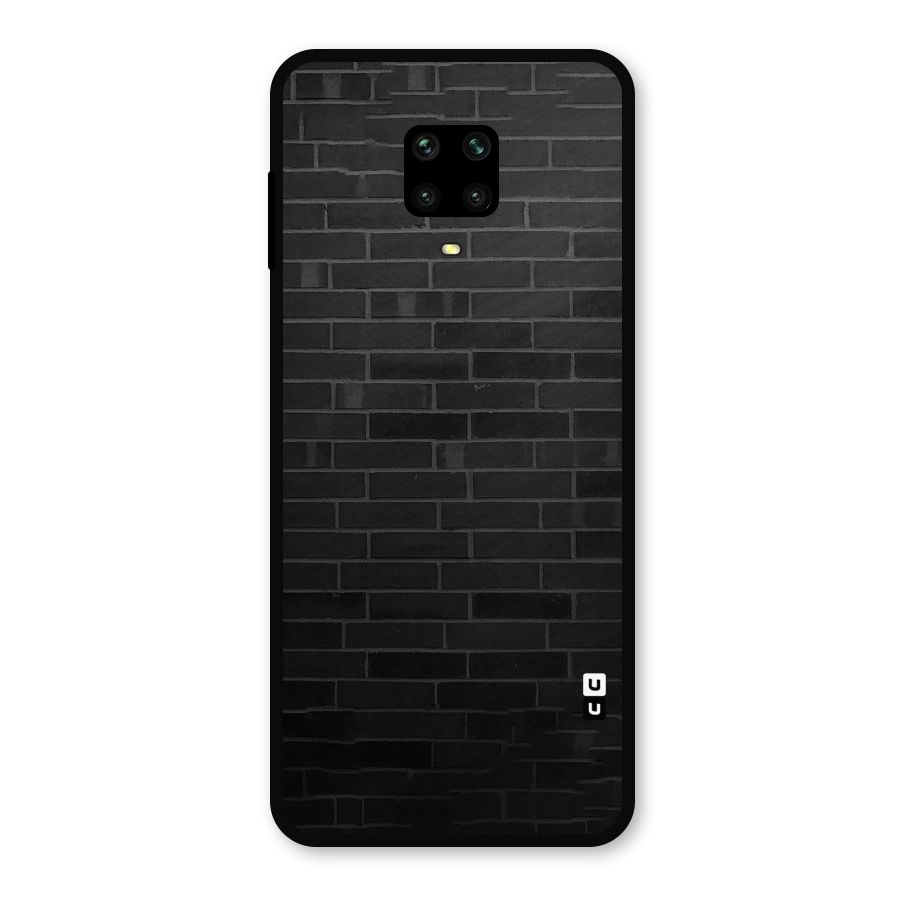 Brick Wall Metal Back Case for Redmi Note 9 Pro