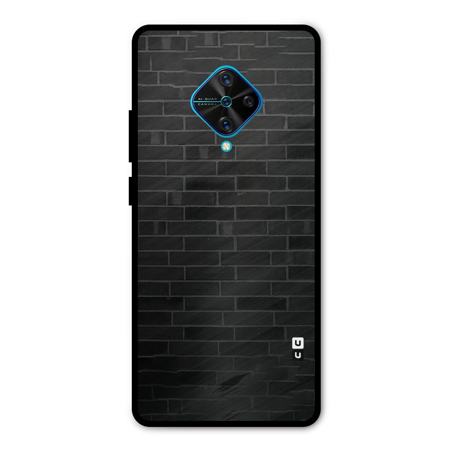 Brick Wall Metal Back Case for Vivo S1 Pro