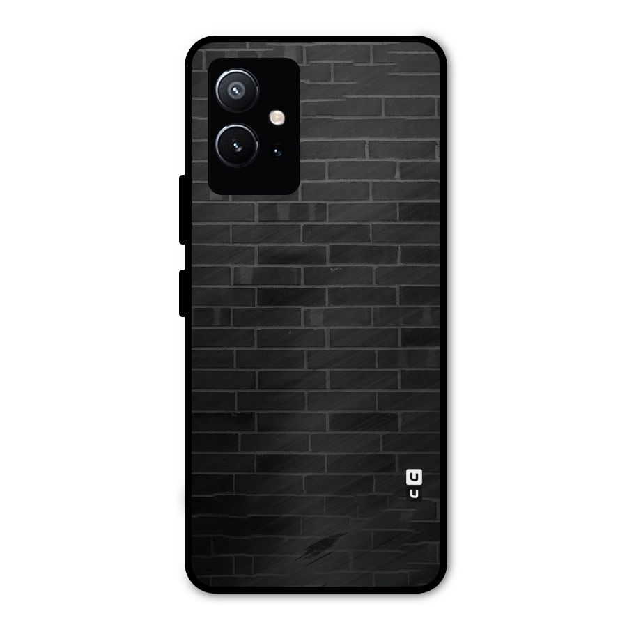 Brick Wall Metal Back Case for Vivo T1 5G