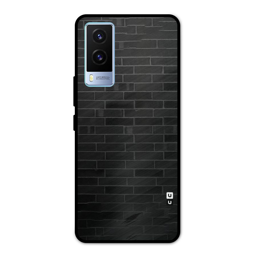 Brick Wall Metal Back Case for Vivo V21e 5G