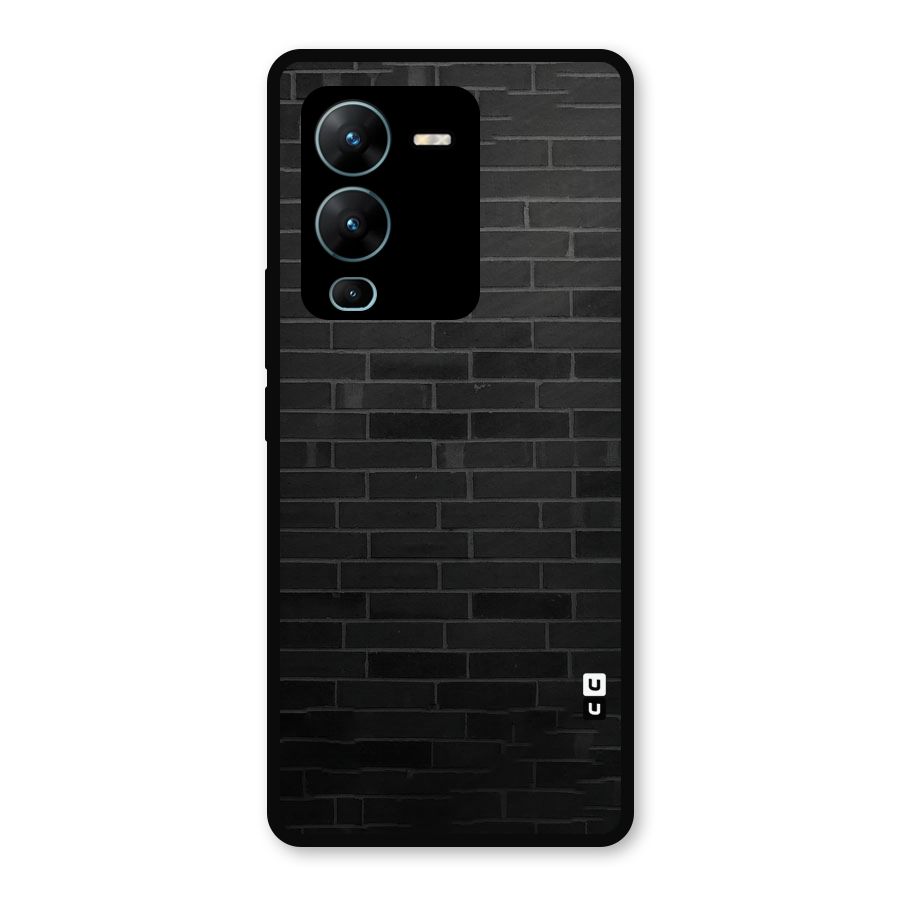 Brick Wall Metal Back Case for Vivo V25 Pro