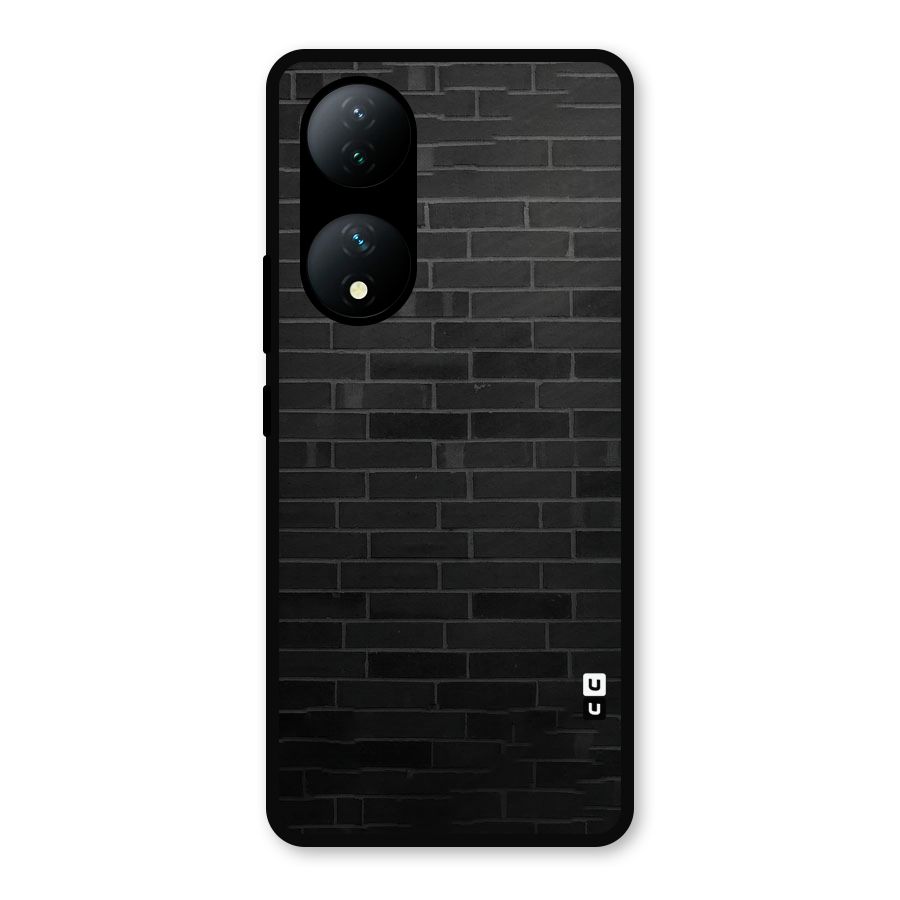 Brick Wall Metal Back Case for Vivo Y100