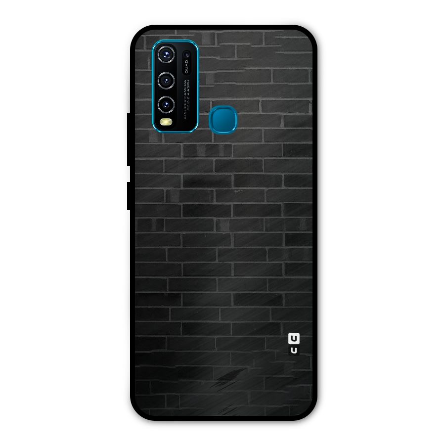Brick Wall Metal Back Case for Vivo Y30