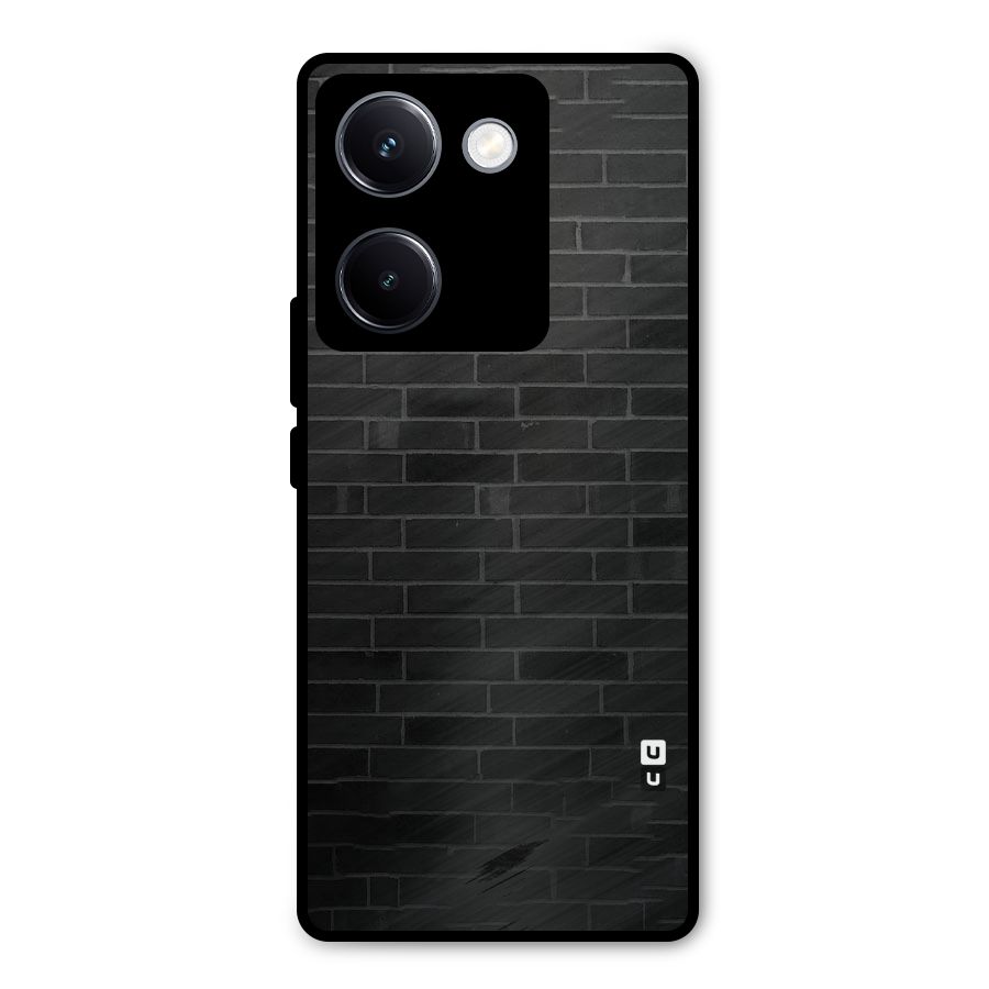 Brick Wall Metal Back Case for Vivo Y300 Plus