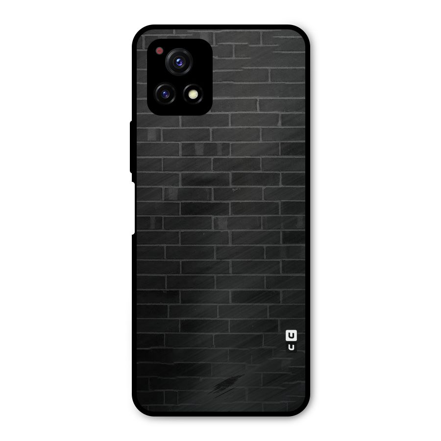 Brick Wall Metal Back Case for Vivo Y72 5G