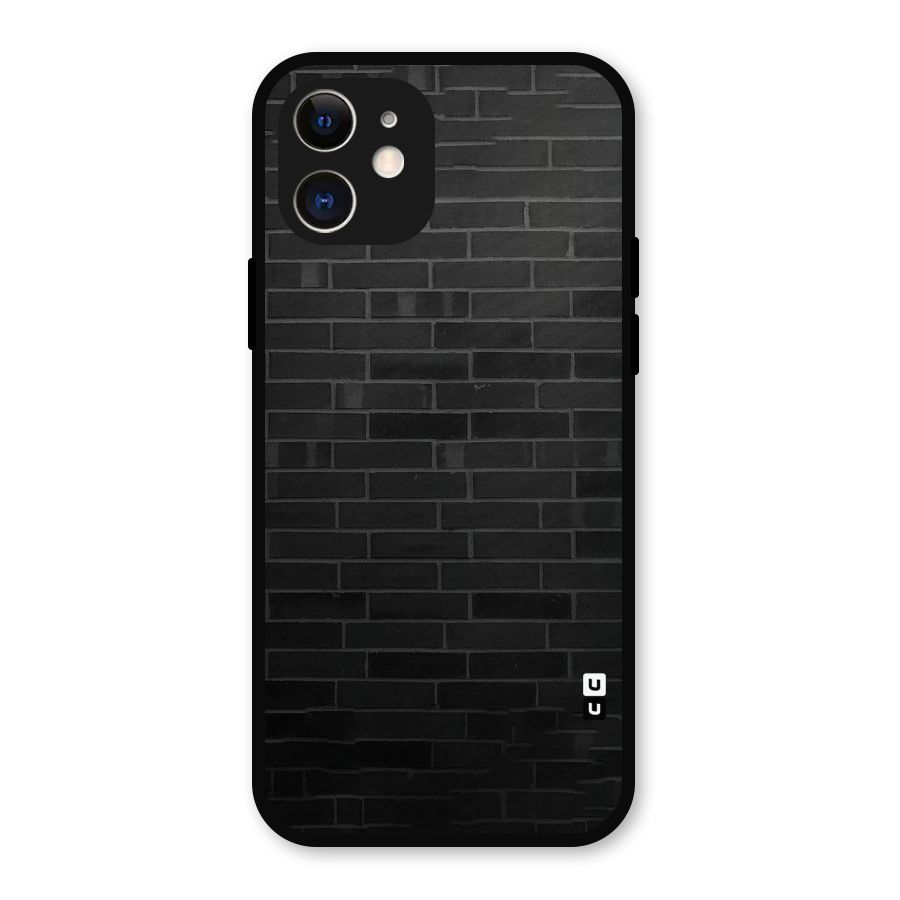 Brick Wall Metal Back Case for iPhone 12