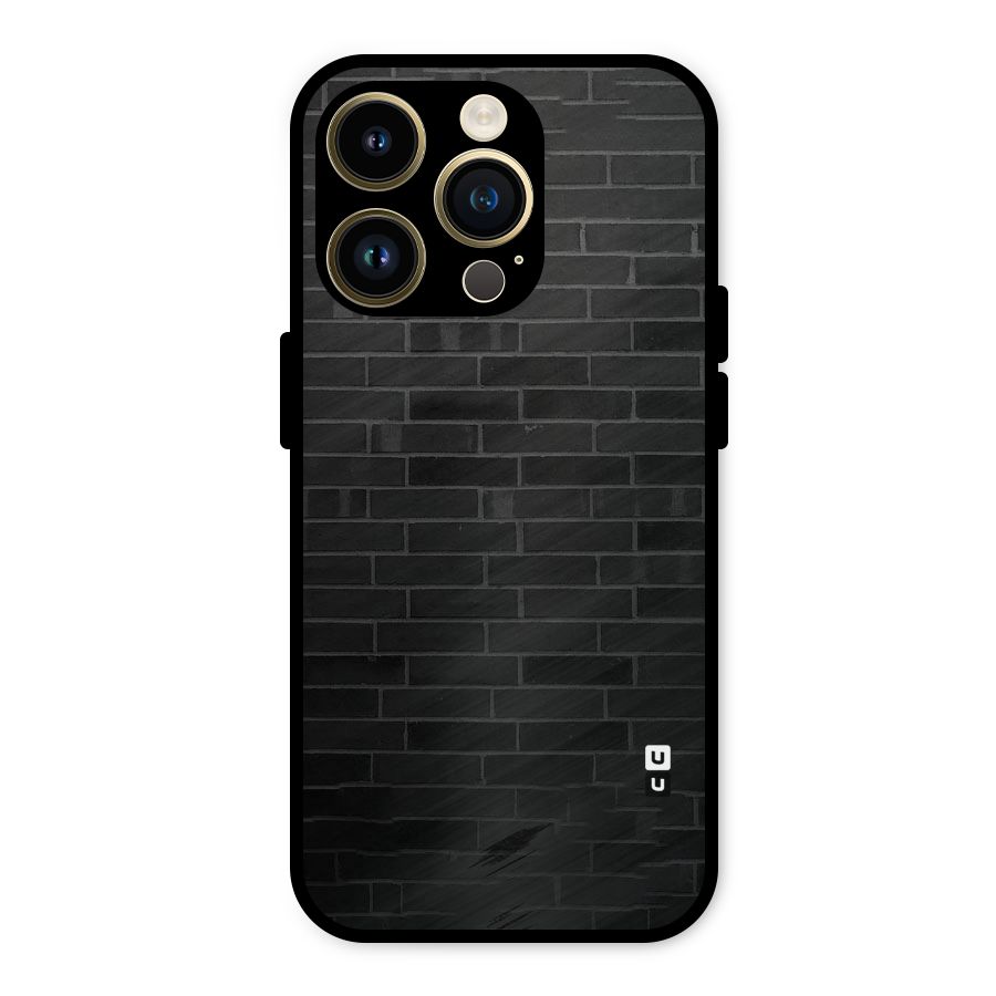 Brick Wall Metal Back Case for iPhone 14 Pro