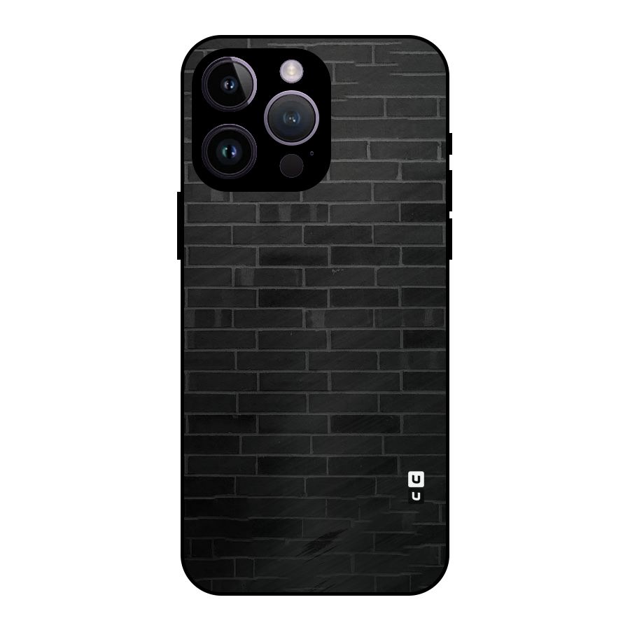 Brick Wall Metal Back Case for iPhone 14 Pro Max
