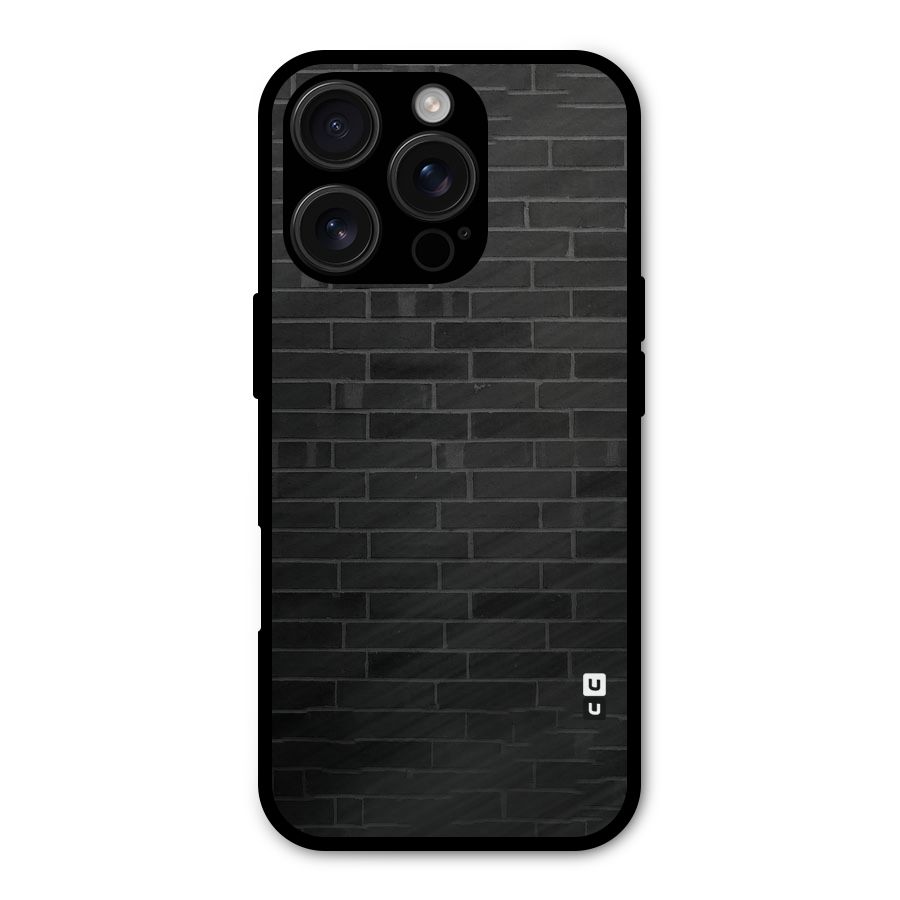 Brick Wall Metal Back Case for iPhone 16 Pro