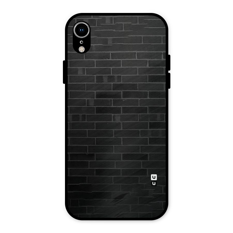 Brick Wall Metal Back Case for iPhone XR