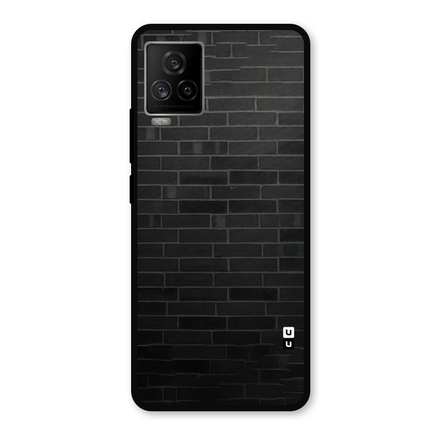 Brick Wall Metal Back Case for iQOO 7 Legend 5G
