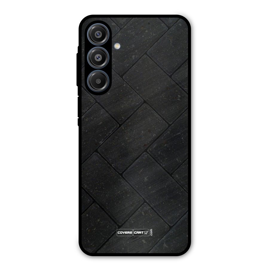 Bricks Pattern Metal Back Case for Galaxy A16 5G