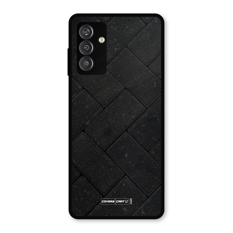 Bricks Pattern Metal Back Case for Galaxy F13