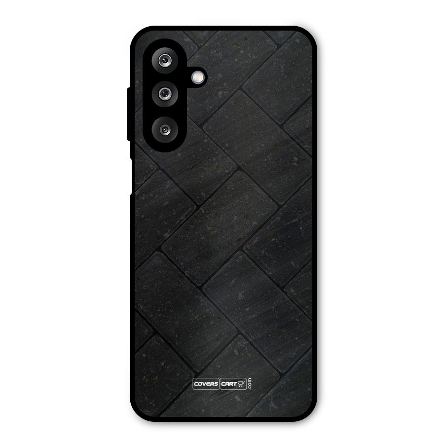 Bricks Pattern Metal Back Case for Galaxy M36