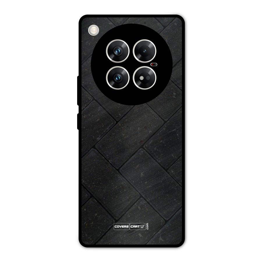 Bricks Pattern Metal Back Case for Infinix Zero 40 5G