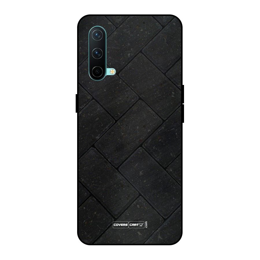 Bricks Pattern Metal Back Case for OnePlus Nord CE 5G
