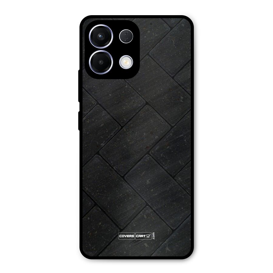 Bricks Pattern Metal Back Case for Oppo K13