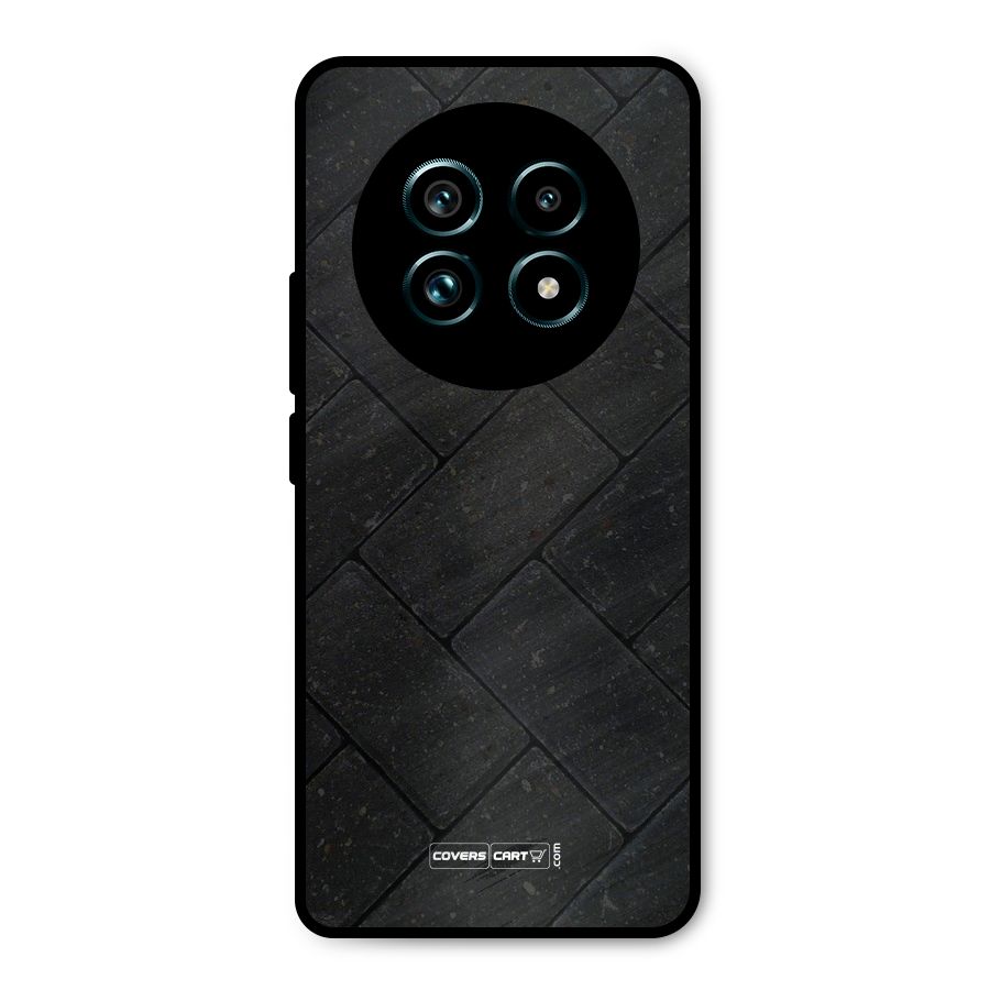 Bricks Pattern Metal Back Case for Realme 13 Pro Plus