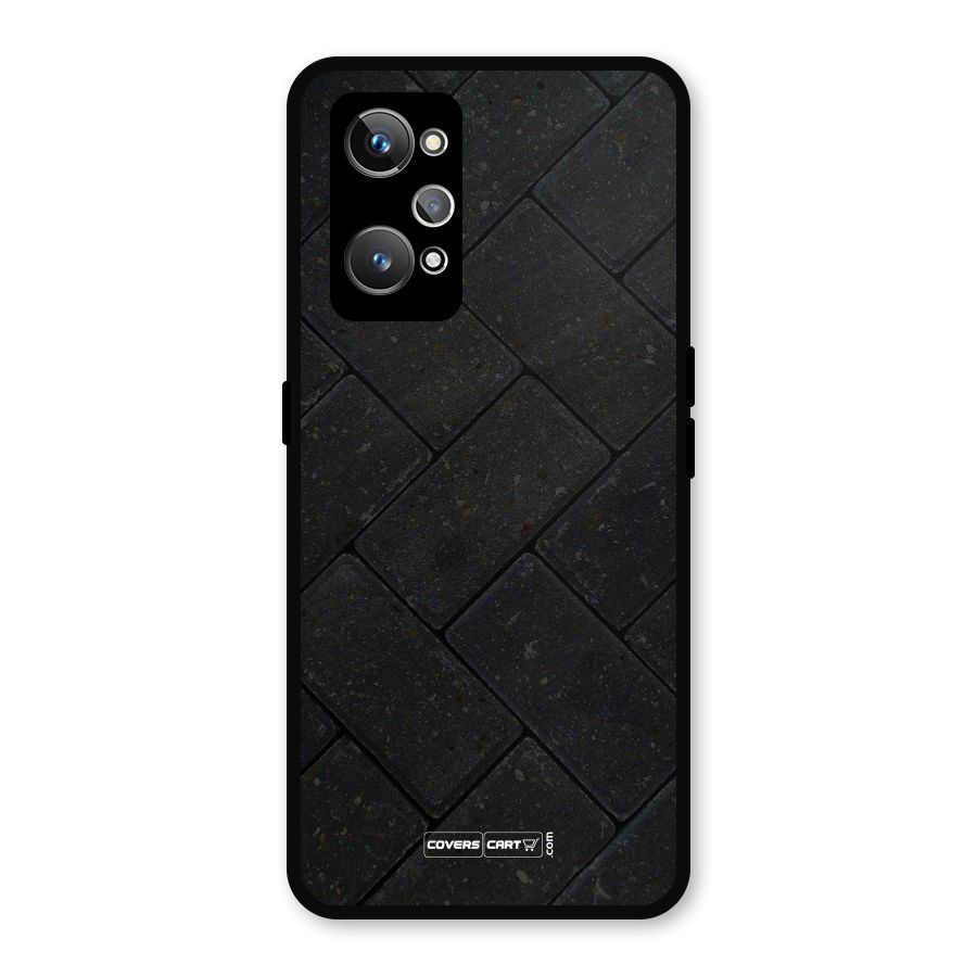 Bricks Pattern Metal Back Case for Realme GT Neo 3T