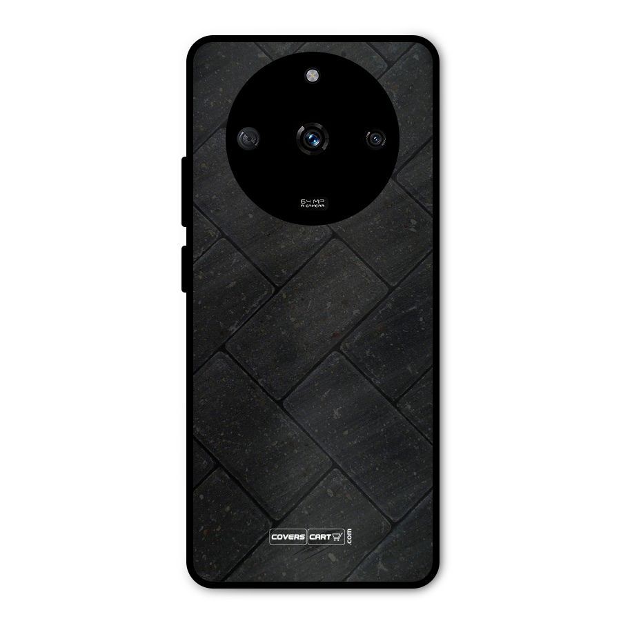 Bricks Pattern Metal Back Case for Realme Narzo 60 5G