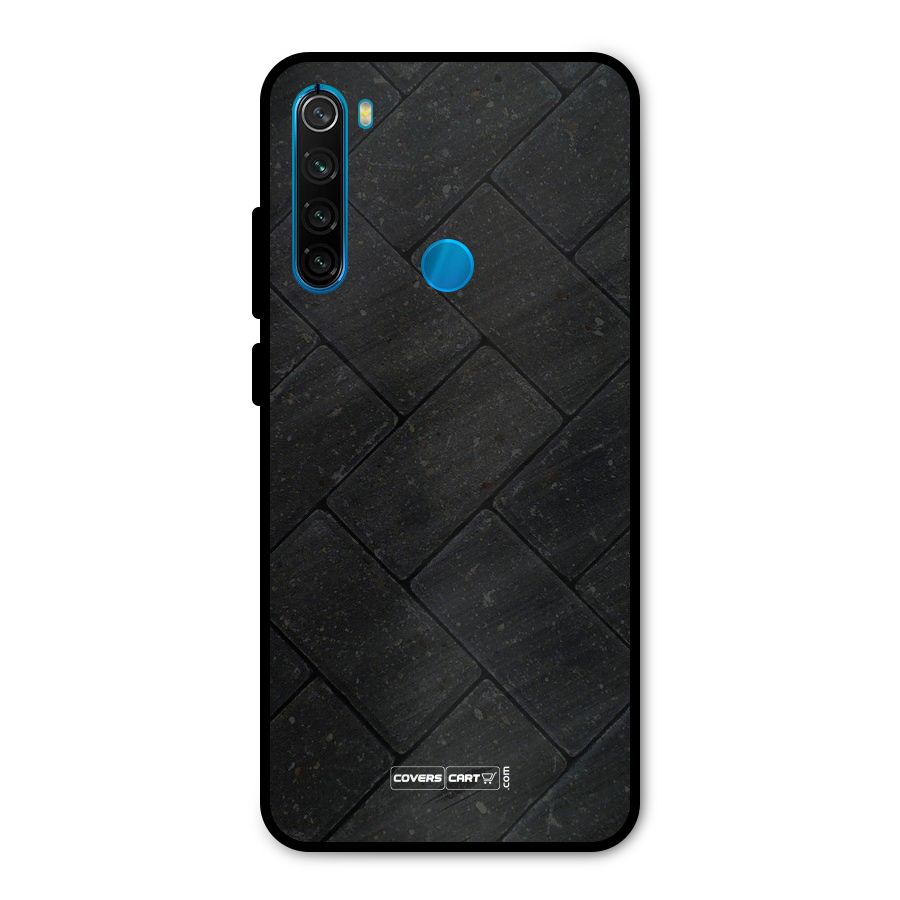 Bricks Pattern Metal Back Case for Redmi Note 8