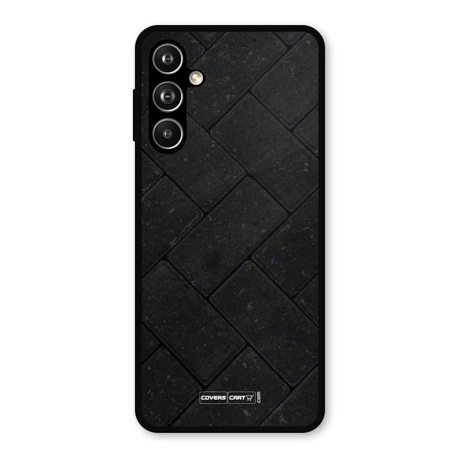 Bricks Pattern Metal Back Case for Samsung Galaxy M54