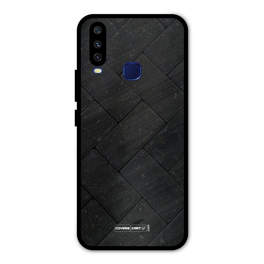 Bricks Pattern Metal Back Case for Vivo V17